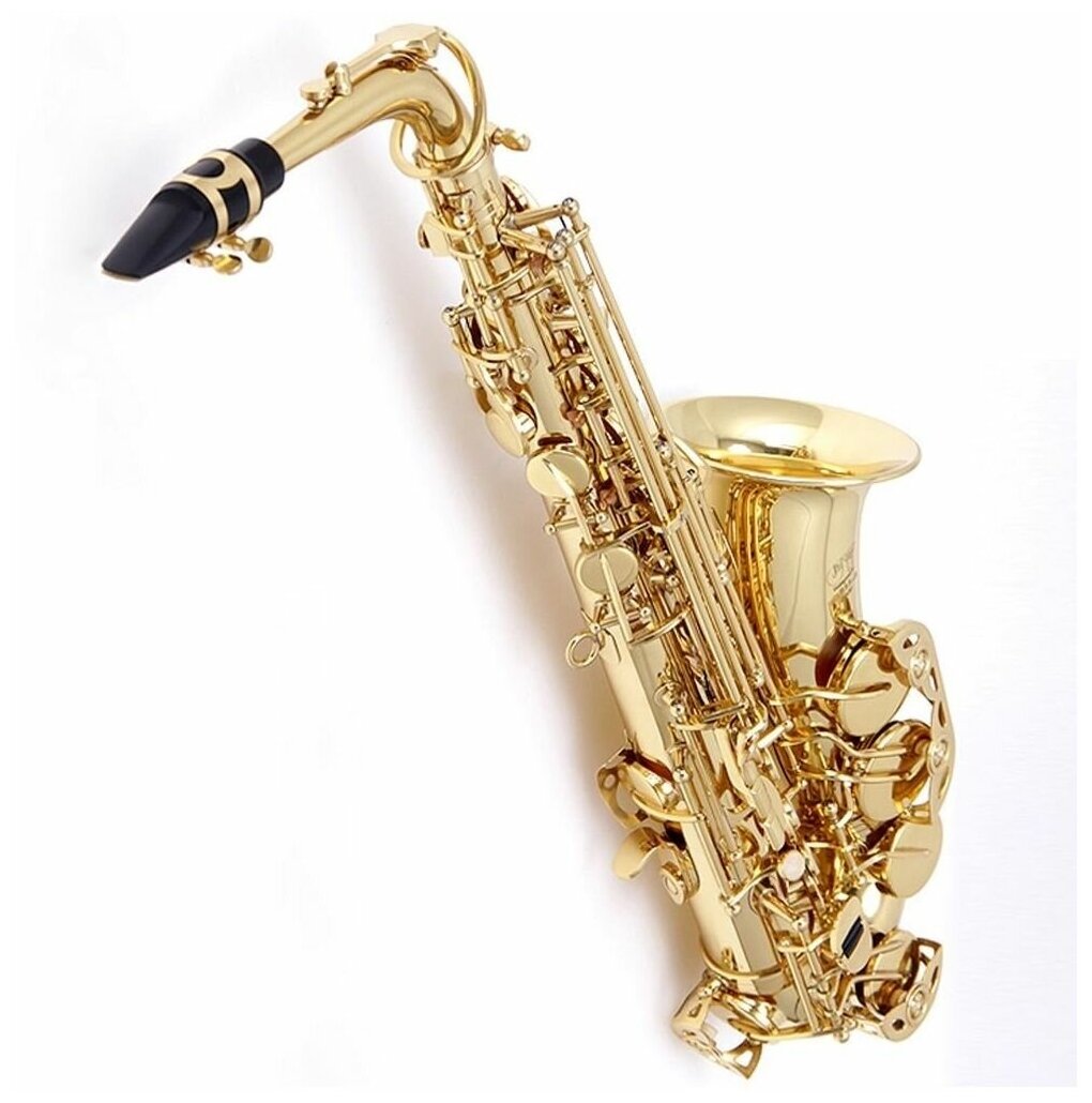 Stephan Weis AS-200G Альт-саксофон, корпус-латунь, золотой лак, кожзам жесткий кейс