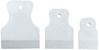 Набор шпателей 40-60-80 мм, белая резина, 3 шт MATRIX 858275