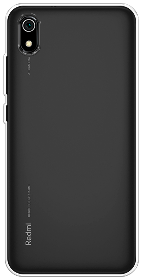 Силиконовый чехол на Xiaomi Redmi 7A / Сяоми Редми 7А, прозрачный