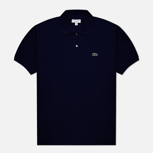 Мужское поло Lacoste Original L.12.12 Slim Fit синий, Размер S