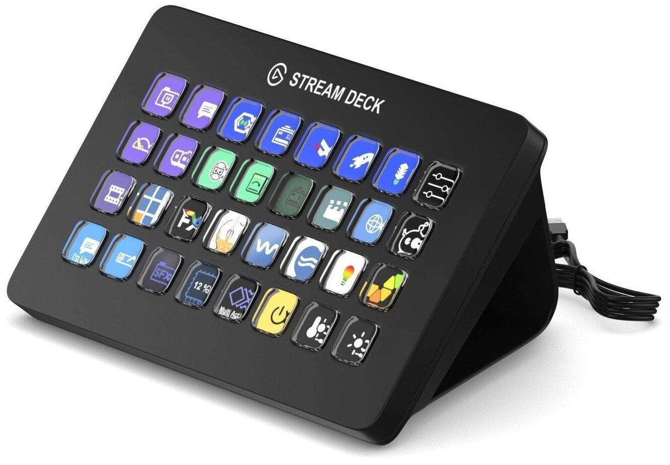 Панель для стриминга Elgato Stream Deck XL черный