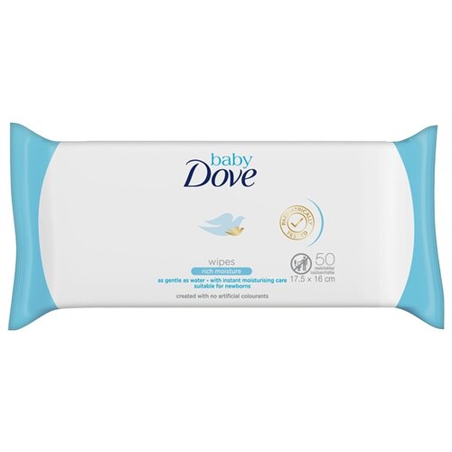 фото Влажные салфетки dove baby care