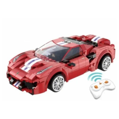 конструктор 3d cada радиоуправляемый спорткар ferrari 488 3187 деталей Радиоуправляемый конструктор Ferrari 488 CaDA (306 деталей)