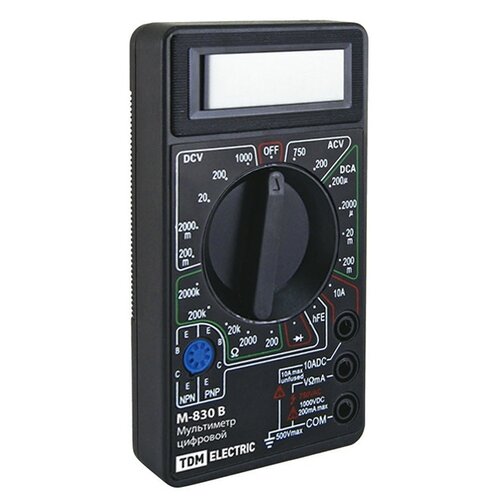 фото Мультиметр tdm еlectric м-830в