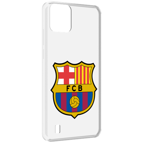 Чехол MyPads ФК FCB Барселона для Blackview A55 задняя-панель-накладка-бампер