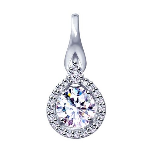 фото Sokolov подвеска из серебра с фианитами 94032165