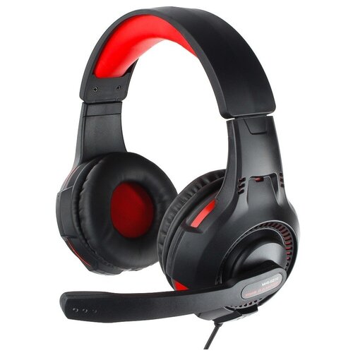 Наушники игровые проводные GB-210 (черно-красные) наушники w102 gaming headphones проводные hoco черно красные