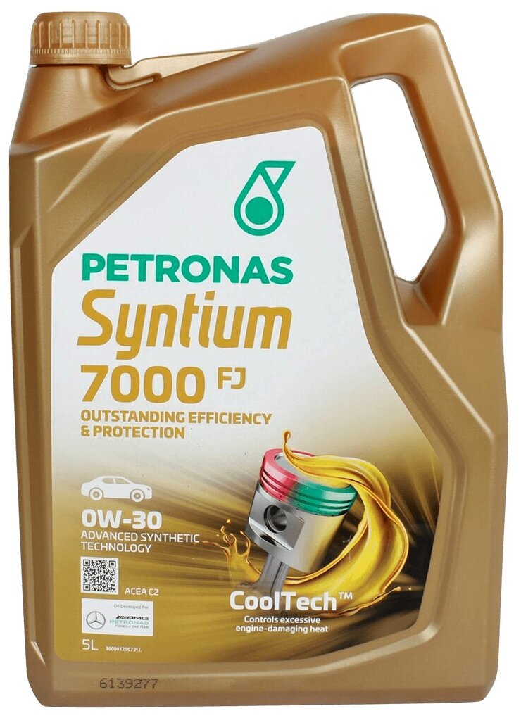 Масло моторное Petronas Syntium 7000 FJ 0W30 5л