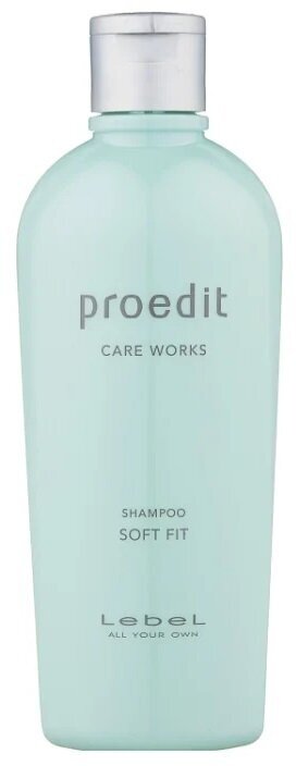 Lebel Proedit Care Works Shampoo Soft Fit Шампунь для жестких и непослушных волос, 300 мл