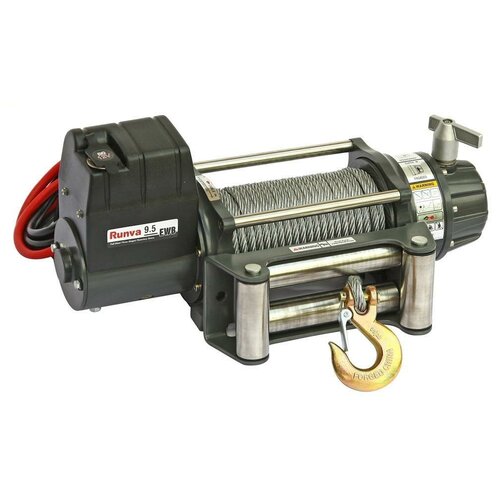 Лебедка Runva EWB 9500 U, 4310 кг, 12V, стальной трос