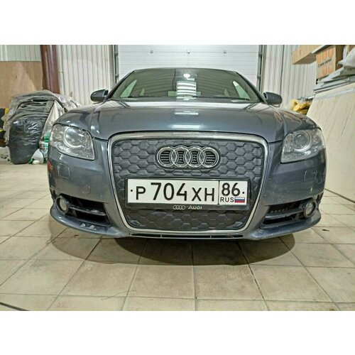 Утеплитель радиатора комплект соты для Audi A4 2004 (B7)