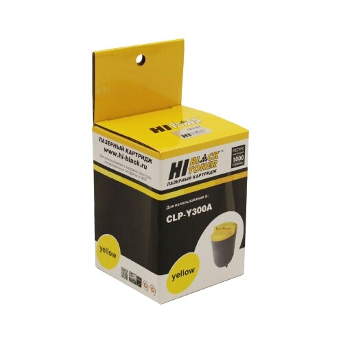 Картридж Hi-Black HB-CLP-Y300A, 1000 стр, желтый чип hi black hb chip clp y300a для samsung clp 300 clx 2160 clp y300a желтый 1000 страниц