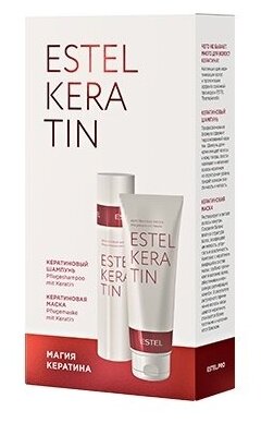 Набор ESTEL KERATIN Шампунь и маска