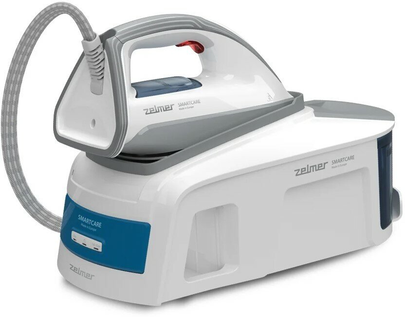 Паровая станция ZELMER ZIS6450 SMARTCARE WHITE/GREY/BL