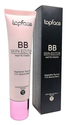 Topface BB крем Skin Editor Matte Finish, SPF 15, 30 мл, оттенок: 005