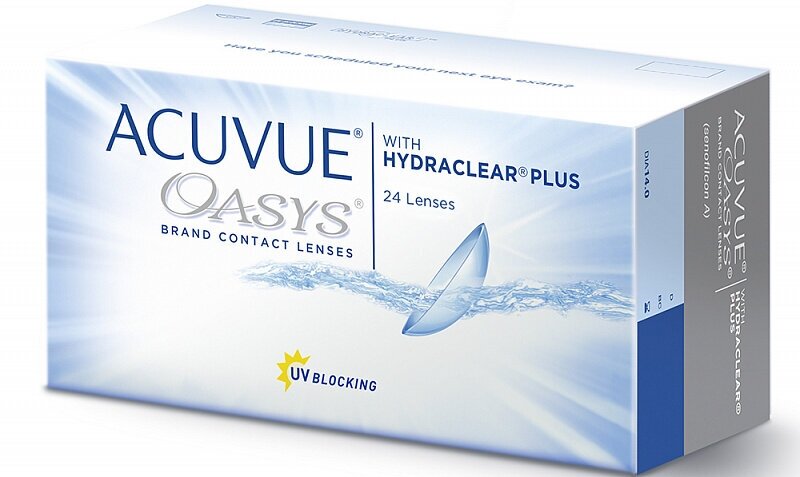 Контактные линзы Acuvue Oasys 24pk (BC 8,4; D -2.00)