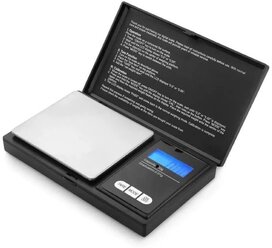 Весы ювелирные электронные Digital Scale, предел взвешивания до 200 грамм, с точность 0,01 грамм, батарейки в комплекте