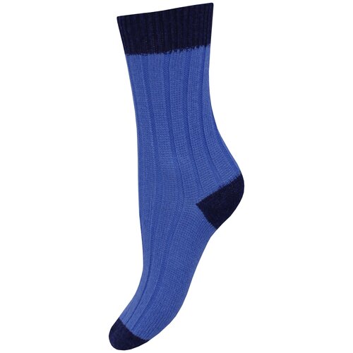 фото Женские носки mademoiselle средние, размер unica, синий