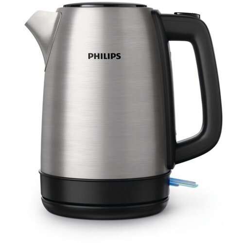Чайник электрический Philips HD935090 17л 1850Вт серебристыйчерный корпус нержавеющая сталь 866600₽