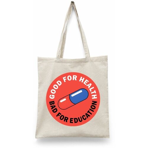 фото Сумка-шоппер унисекс каждому своё "акира/akira/аниме" черная