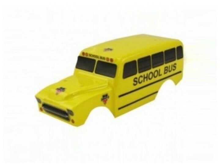 Кузов желтый для автобуса Himoto E18BS/E18BSL, Hi28699