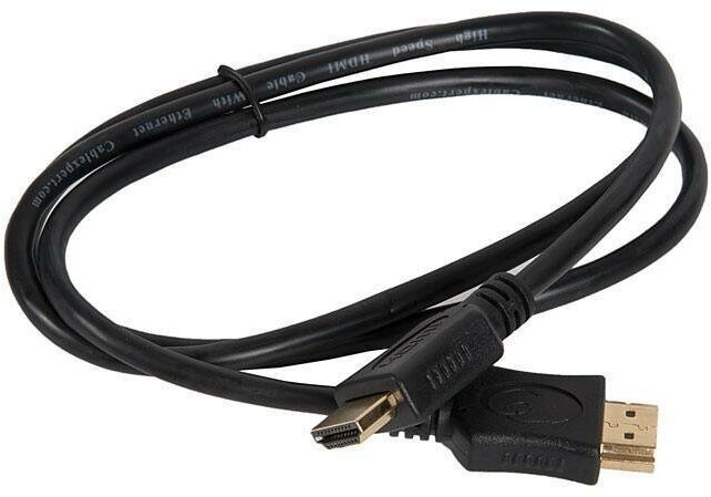 Кабель HDMI 1.0м Gembird v1.4 серия Light черный позолоченные разъемы CC-HDMI4L-1M - фото №11