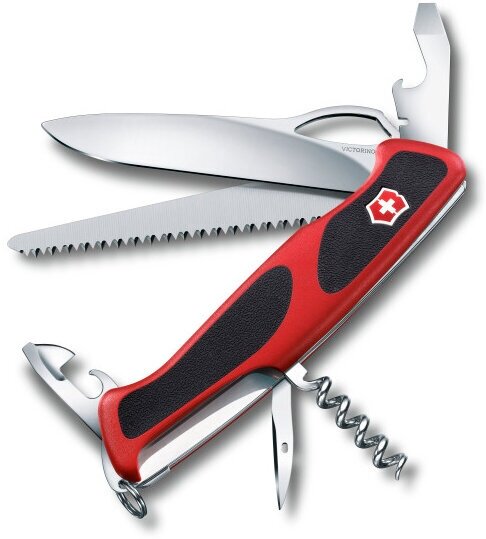 Нож Victorinox RangerGrip 79 красный/черный (0.9563. mc)