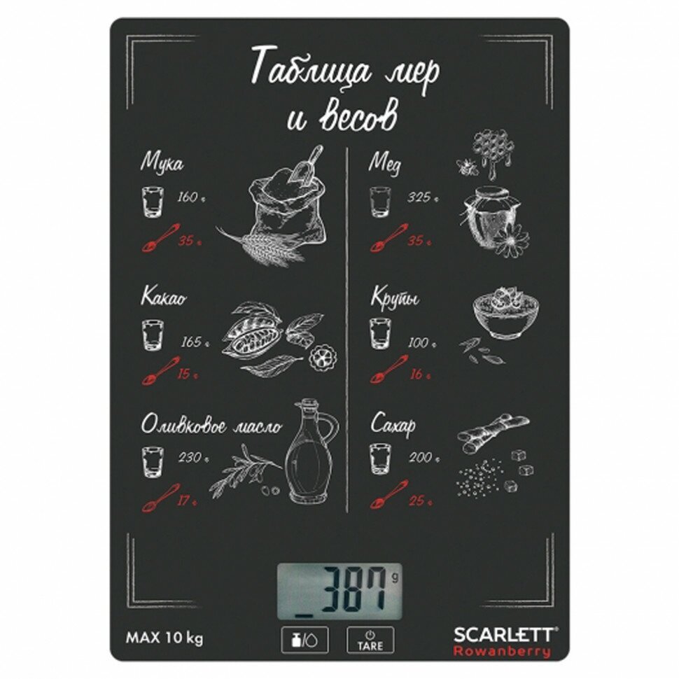 Кухонные весы Scarlett - фото №12