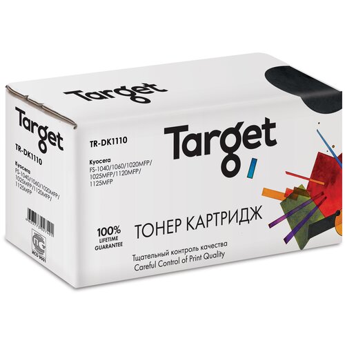 Барабан (Драм-картридж) Target DK1110, черный, для лазерного принтера, совместимый dk 1110 драм юнит kyocera fs 1040 1060dn 1020mfp 1120mfp 1025mfp 1125mfp о