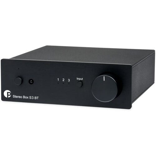 Интегральный усилитель Pro-Ject Stereo Box S3 BT Black предварительный усилитель pro ject pre box s2 digital silver