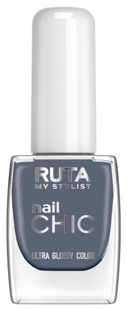 Лак для ногтей Nail Chic 27 серо-синий