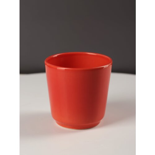Высокий стакан Груморо из керамики для холодных напитков 550 мл / Керамическая посуда / Чайный стакан /