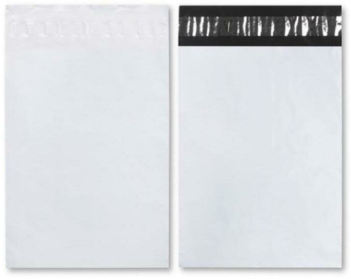 Курьерский пакет Комус Корд , без печати, б/кармана 500x500+40,50 мкм,50шт/уп