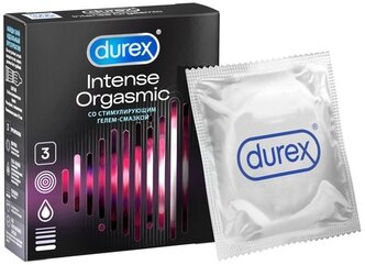 Презервативы Durex Intense Orgasmic, 3 шт.