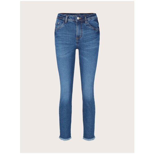 Джинсы скинни Tom Tailor, размер 32/28, синий джинсы скинни tom tailor прилегающие средняя посадка стрейч размер 31 32 серый