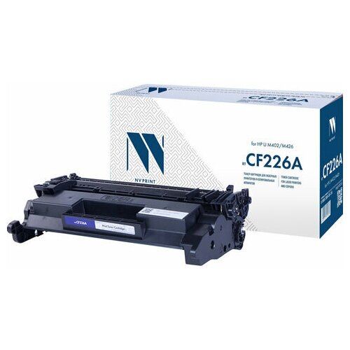 Картридж лазерный NV PRINT (NV-CF226A) для HP LaserJet Pro M402d/n/dn/dw/426dw/fdw, 1 шт картридж nv print q6472a для hp 4000 стр желтый