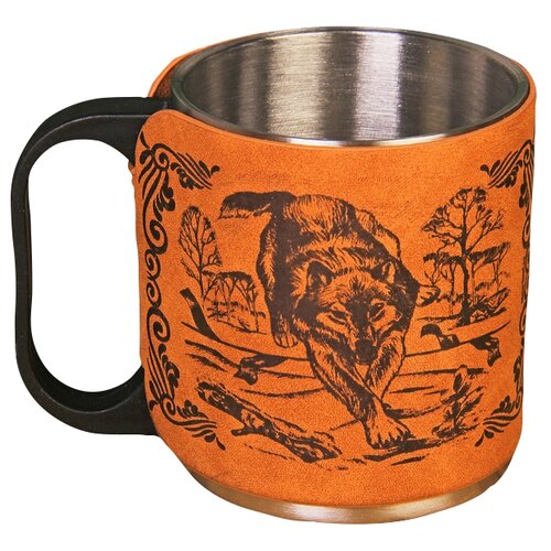 фото Набор туристической посуды komandor 2391240, 2 шт. коричневый/серебристый