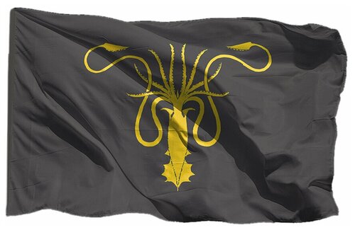 Термонаклейка флаг Грейджоев из Игры престолов Game of Thrones House Greyjoy , 7 шт