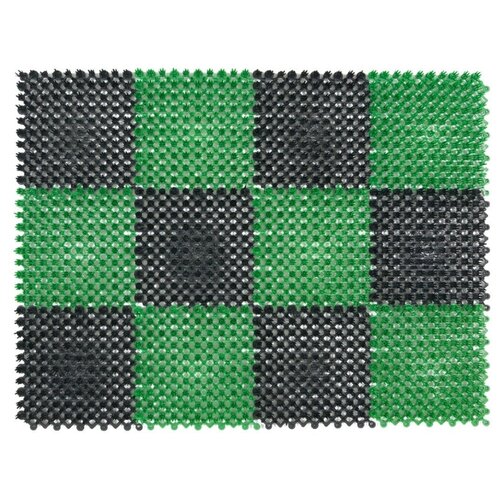 фото Коврик-травка 42х56 см, черно-зеленый homestar