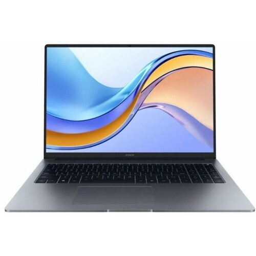 Ноутбук 16 IPS FHD Honor MagicBook X 16 BRN-F56 gray Core i5 12450H16Gb512Gb SSDVGA intW11 5301AFHH 7334700₽