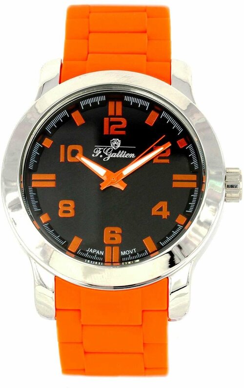 Наручные часы F.Gattien Fashion, оранжевый