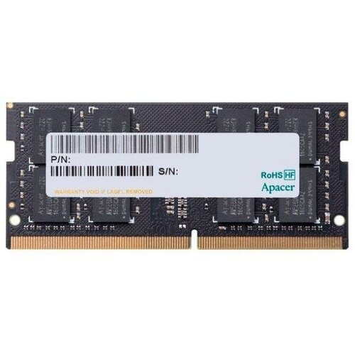 Оперативная память для ноутбука 4Gb 1x4Gb PC4-21300 2666MHz DDR4 SO-DIMM CL19 Apacer AS04GGB26CQTBGH 170800₽