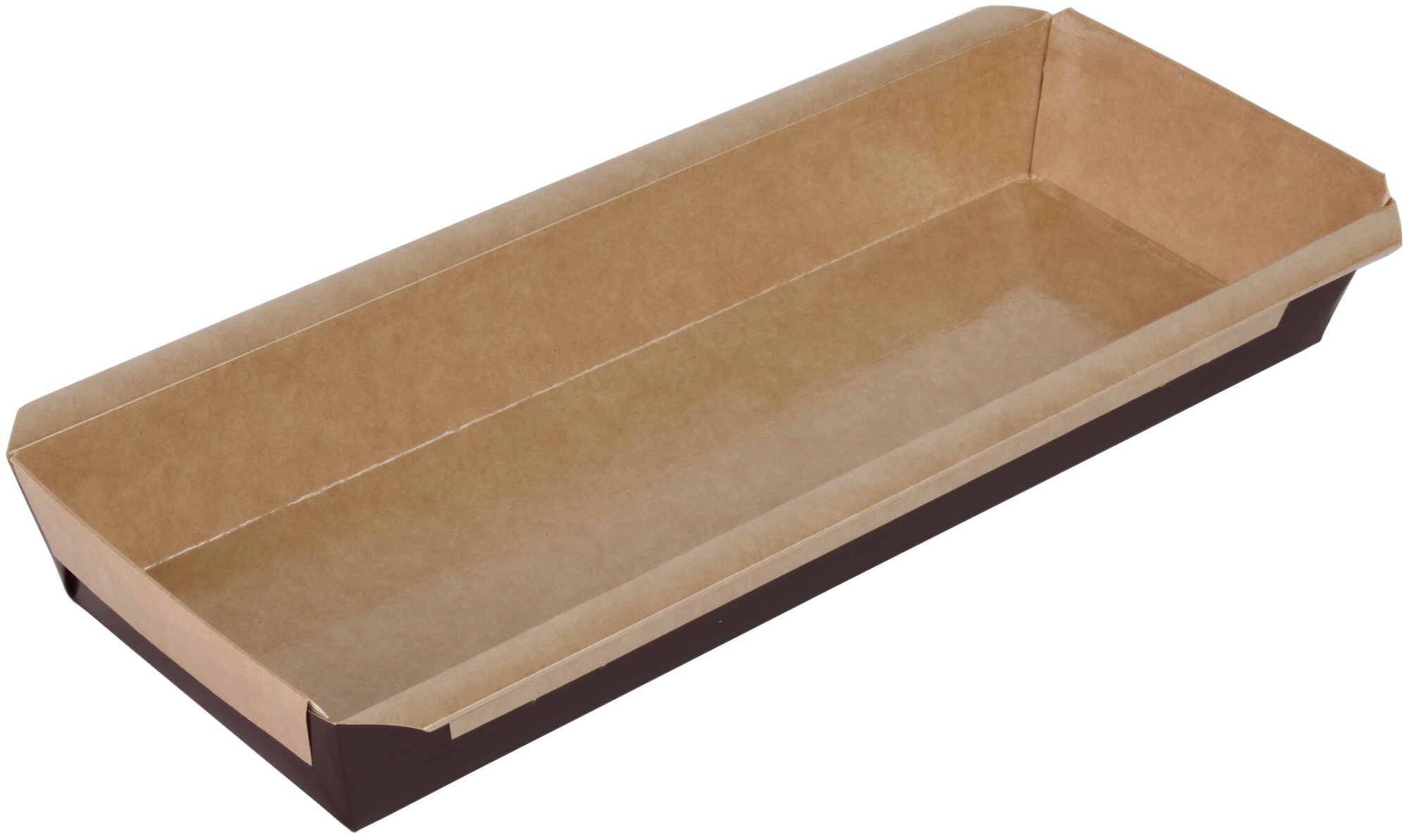 Формы для кексов одноразовые Formacia 10 штук из ламинированного картона размер 10x23 см для выпечки и запекания, объем 550 мл - фотография № 3