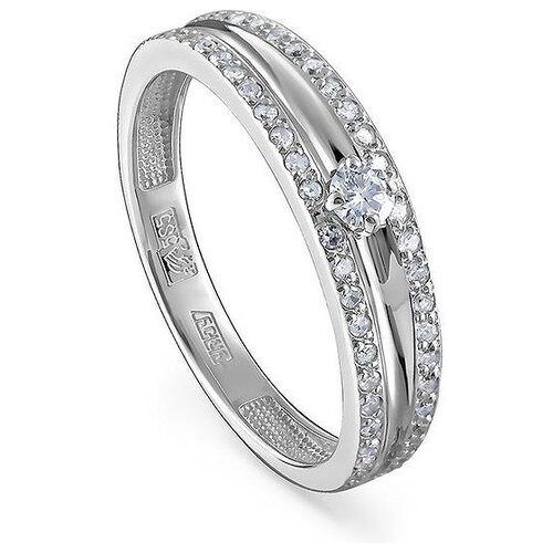 фото Kabarovsky кольцо с 49 бриллиантами из белого золота 11-11183-1000, размер 16.5