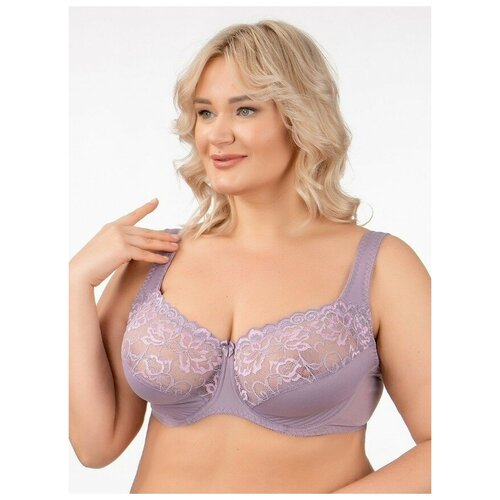 Бюстгальтер AMITEYA, размер 95G, фиолетовый бюстгальтер ze bra lingerie размер 95g фиолетовый