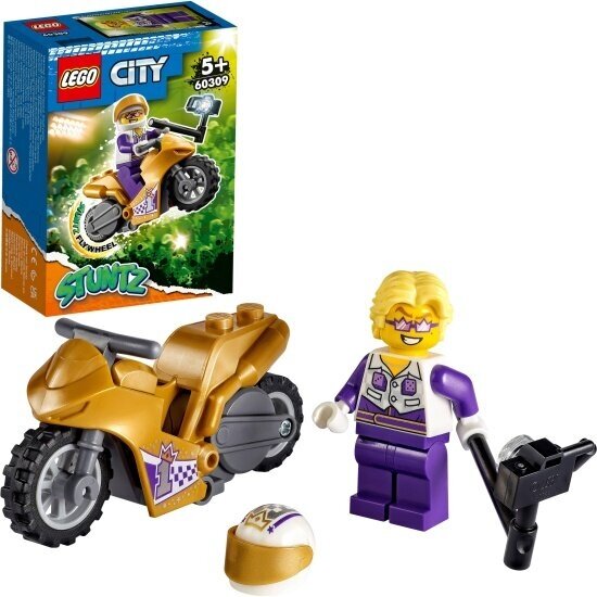 Конструктор Lego ® City Stuntz 60309 Трюковый мотоцикл с экшн-камерой