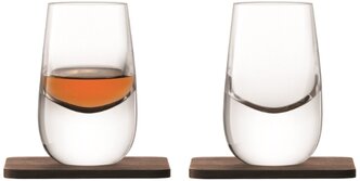 Набор из 2 шотов на подставках LSA International Whisky 80 мл