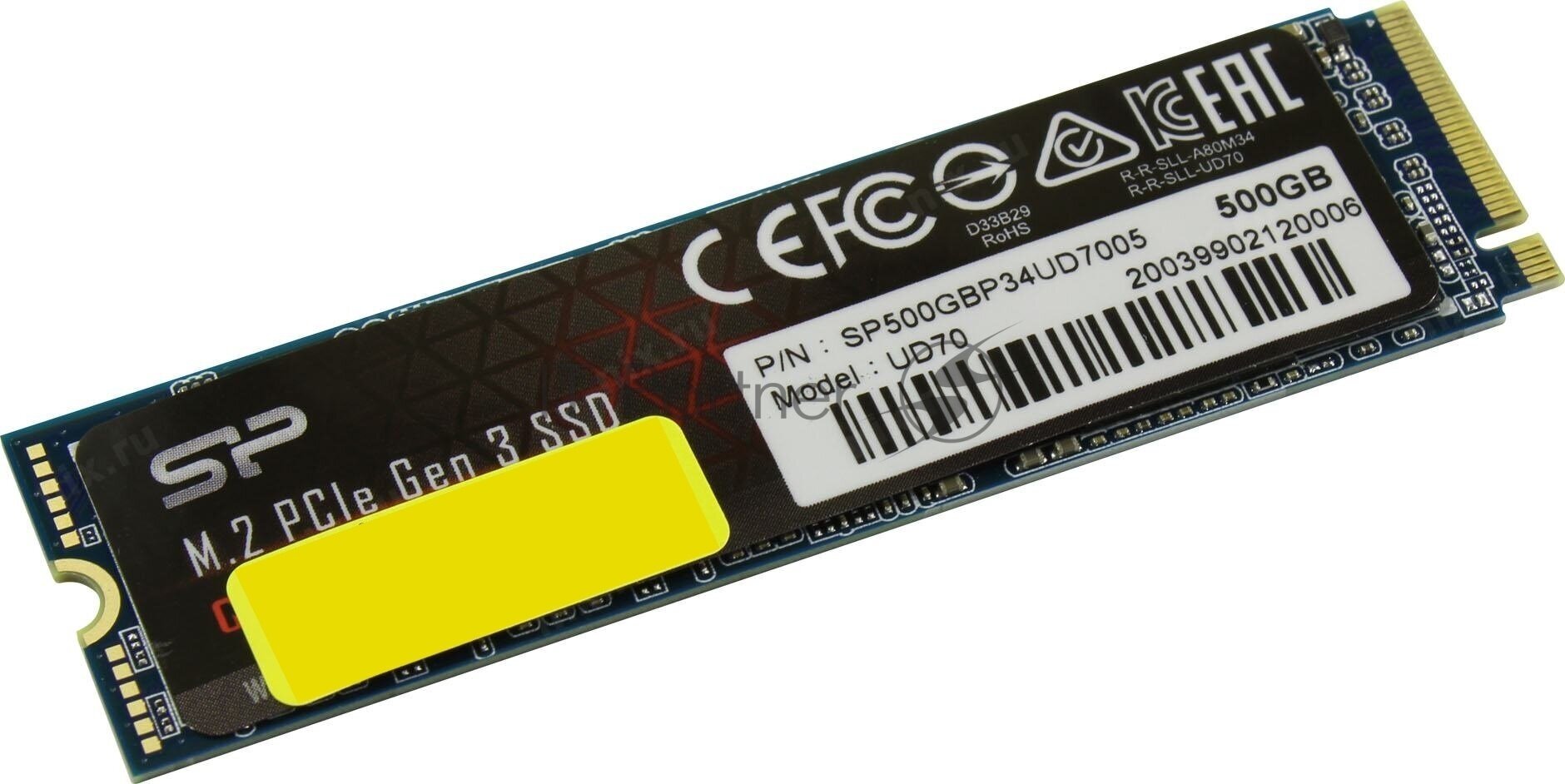 SSD накопитель SILICON POWER M-Series UD70 500ГБ, M.2 2280, PCI-E x4, NVMe - фото №2