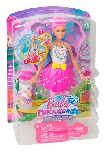 Мателл BARBIE Феи с волшебными пузырьками