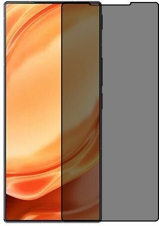 ZTE nubia Z50 Ultra защитный экран пленка гидрогель конфиденциальность (силикон) Одна штука скрин мобиль